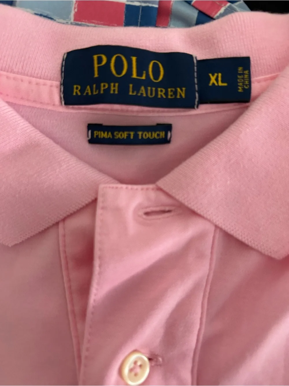 Polo by Ralph Lauren Men’s Pink Short-Sleeve Polo with Pony Logo